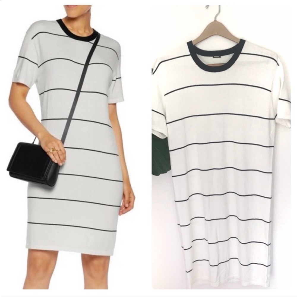 Monrow Crew Neck Knit Dress